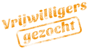 vrijwilligers gezocht